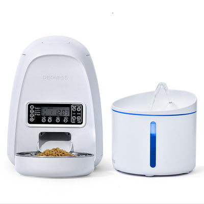 Cat Automatic Feeder Intelligent Dog Timing Ration Cat Food