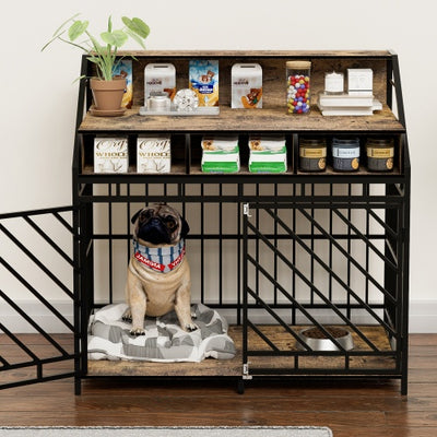 Bamboo Elevated Dog Bowl