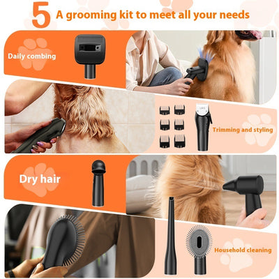 Pet Hair Suction Cleaning High Power Blowing Beauty Tool Low Noise And Shearing Machine