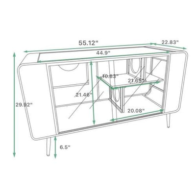 Spacious Cat Houses With Tempered Glass Are Suitable For Living Rooms, Hallways, Dens, And Other Spaces